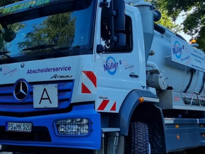 Abscheiderservice-Fahrzeug von Müller KARO-Tec